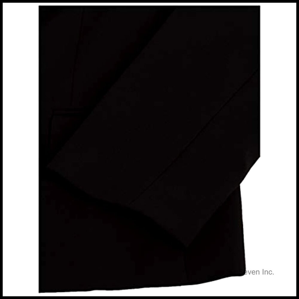 Two Button Lux Blazer, Polyester Blend, Classic F… - image 6